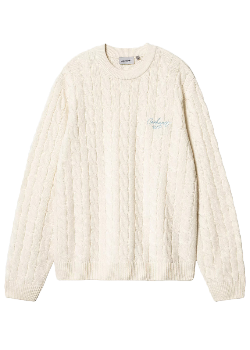 Carhartt WIP I033885 Signature natural/dusty sweater