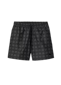 Carhartt WIP I035063 Slater furoshiki print/black swim trunks