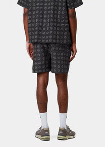 Carhartt WIP I035063 Slater furoshiki print/black swim trunks