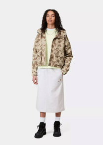 Carhartt WIP I034491 W' American Script ash heather sweat skirt