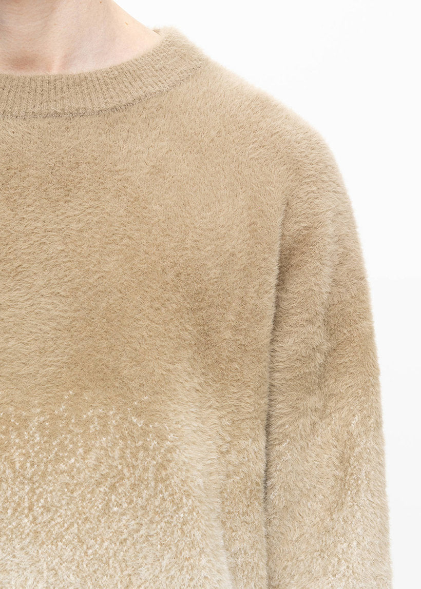 Dangerous Minds 742 Shaggy beige sweater