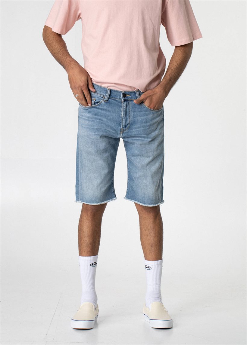 Carhartt WIP I023027 Swell blue shorts