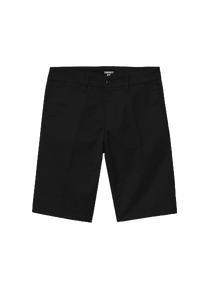 Carhartt WIP I010722 Sid black rinsed shorts