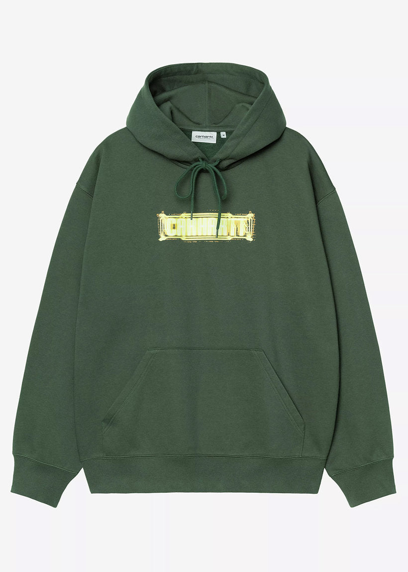 Carhartt WIP I035610 Electric Boogie sycamore tree hooded sweat