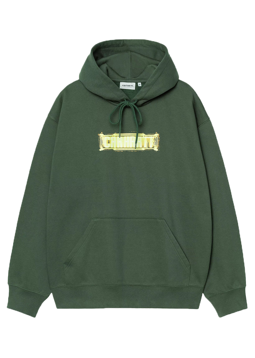 Carhartt WIP I035610 Electric Boogie sycamore tree hooded sweat