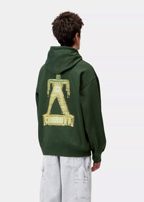 Carhartt WIP I035610 Electric Boogie sycamore tree hooded sweat