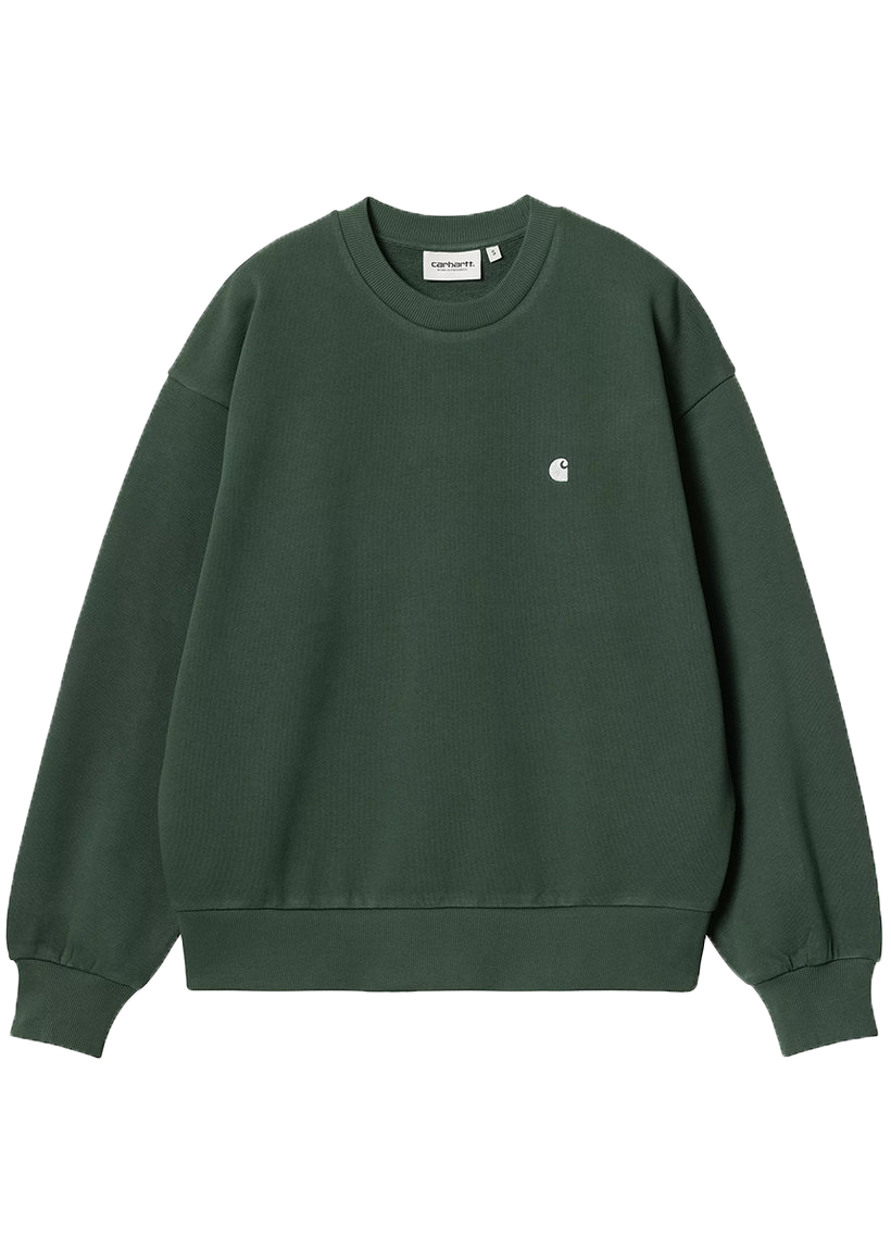 Carhartt WIP I032643 W' Casey sycamore tree/silver sweatshirt