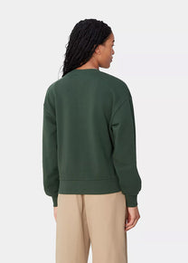 Carhartt WIP I032643 W' Casey sycamore tree/silver sweatshirt