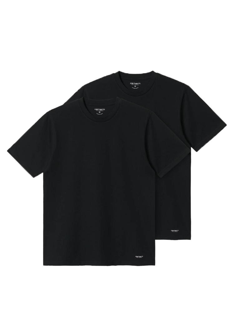 Carhartt WIP I029370 Standard Crew Neck black+black tshirts