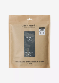 Carhartt WIP I029370 Standard Crew Neck black+black tshirts