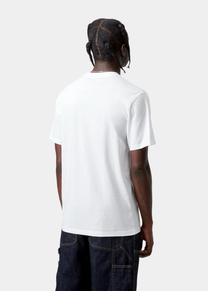 Carhartt WIP I029370 Standard Crew Neck white+white tshirts