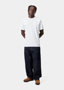 Carhartt WIP I029370 Standard Crew Neck white+white tshirts