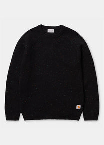 Carhartt WIP I010977 Anglistic speckled black sweater