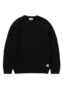 Carhartt WIP I010977 Anglistic speckled black sweater