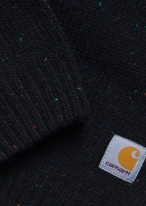 Carhartt WIP I010977 Anglistic speckled black sweater