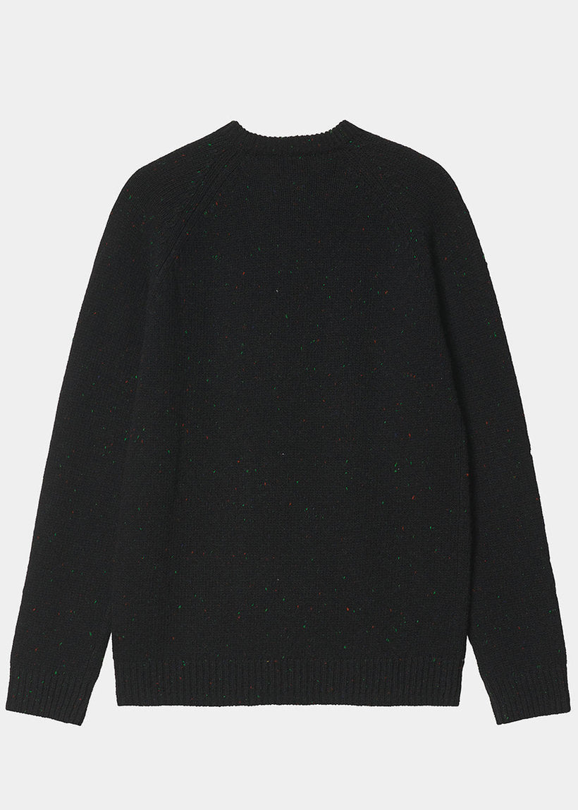 Carhartt WIP I010977 Anglistic speckled black sweater