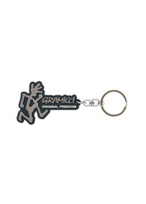Gramicci G3FA-096 Rubber taupe key ring