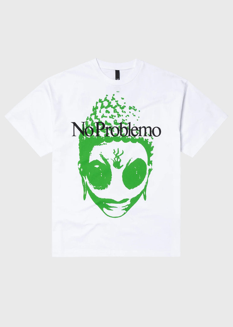 No Problemo SIDD SS white tee