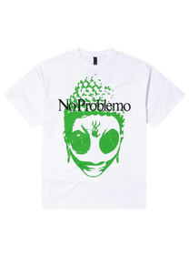 No Problemo Sidd white SS tee
