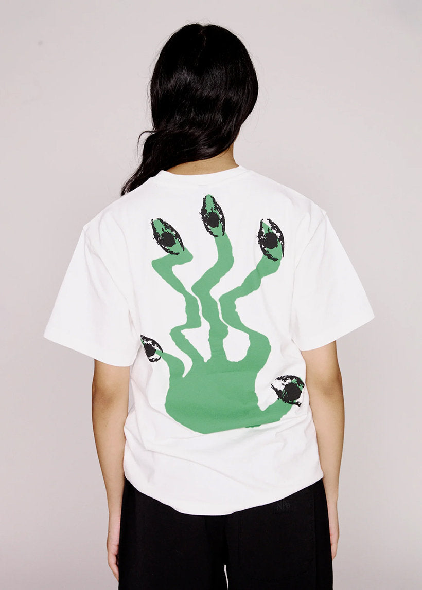 No Problemo Sidd white SS tee