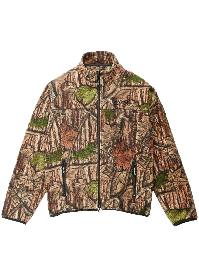 Gramicci G3FU-J032 Thermal Fleece leaf camo jacket