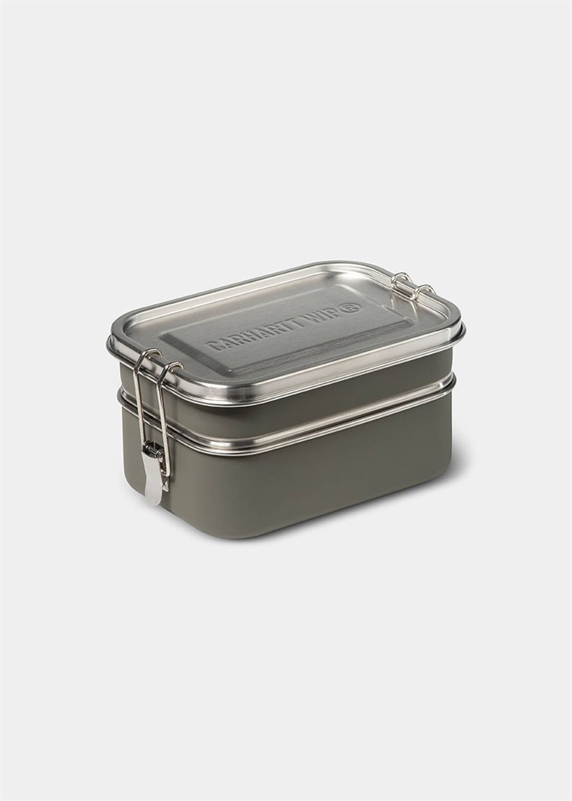 Carhartt WIP I032631 Tour metal smoke green lunch box