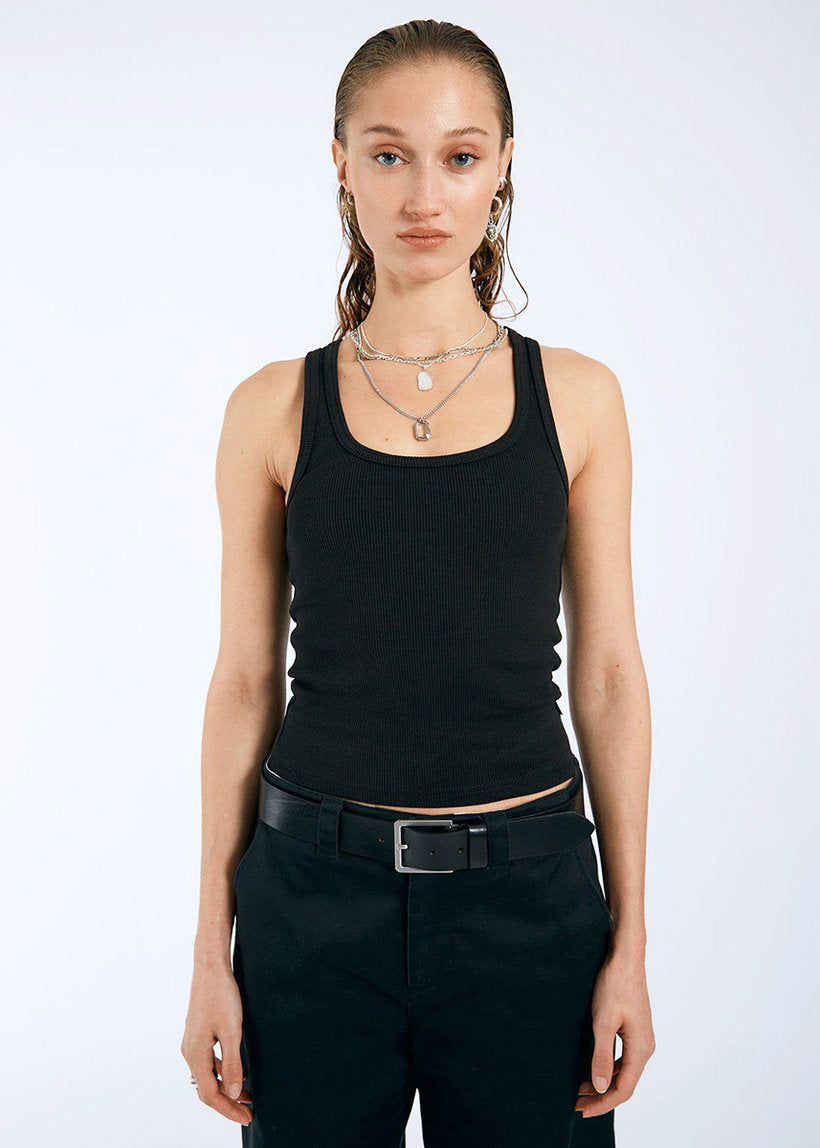 Dr Denim Nyla black top