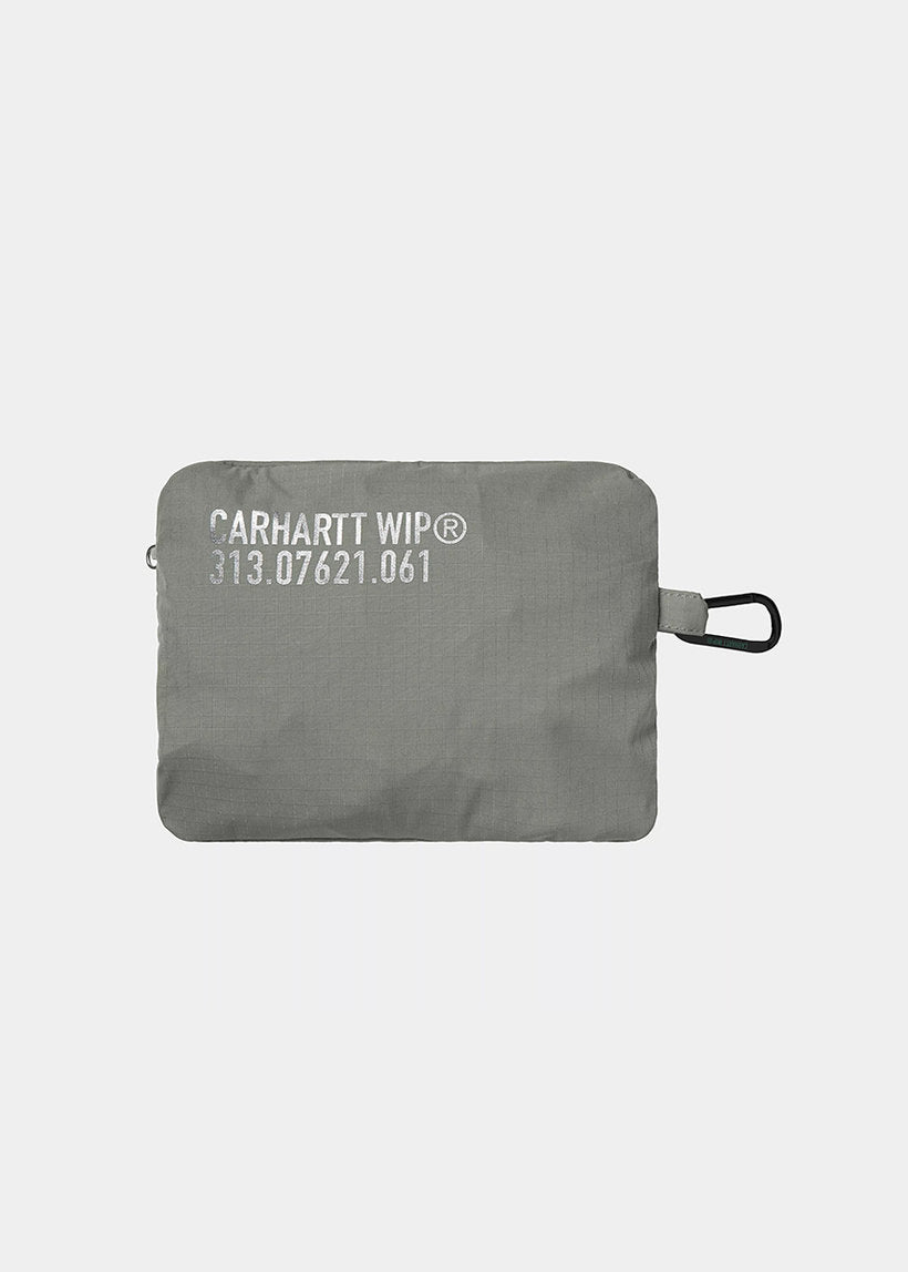 Carhartt WIP I034887 Tour smoke green reflective packable travel bag