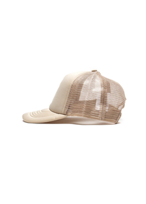 Carhartt WIP I034357 Harttronix dusty H brown trucker cap