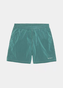 Carhartt WIP I034570 Canby rainforest/white swim trunks