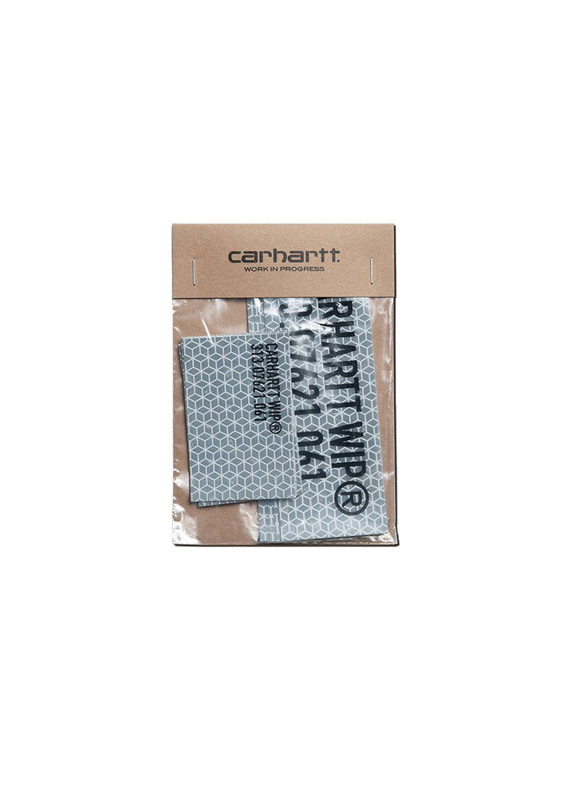 Carhartt WIP I033617 Tour plastic reflective grey sticker bag