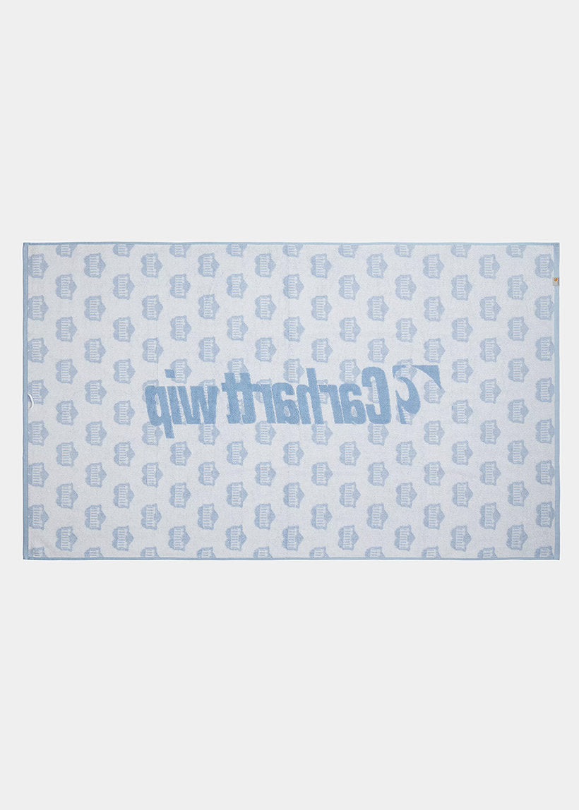 Carhartt WIP I035268 Heart Train bluebird/white big sport towel