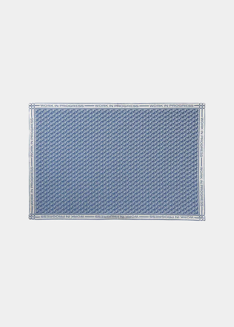 Carhartt WIP I034143 jacquard white/blue tea towel set