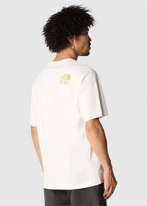 The North Face NF0A87DXQLI1 M' Nature white dune S/S tee