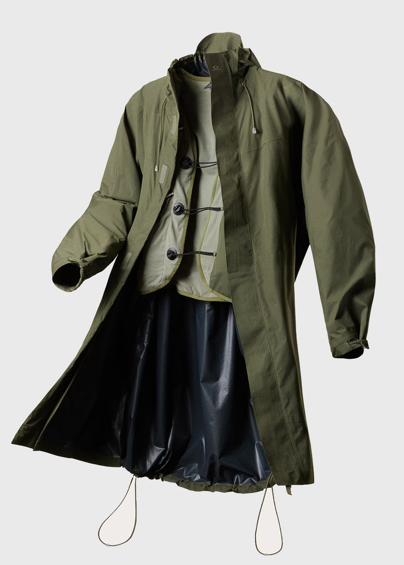 Oakley Latitude army green poncho