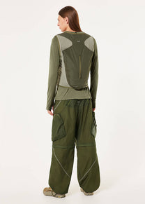 Oakley Latitude army green poncho