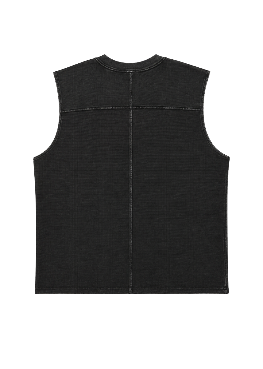Dangerous Minds Waffle black sleeveless tshirt