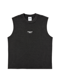Dangerous Minds waffle black sleeveless tshirt