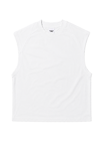 Dangerous Minds loose white sleeveless tshirt