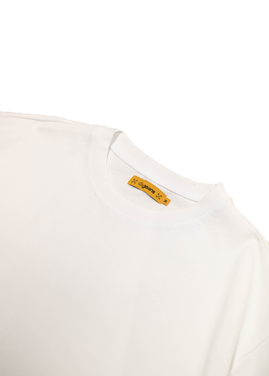 Dm Jeans boxy fit white tshirt