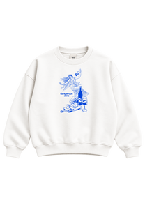 Dangerous Minds WINE Turia white crewneck