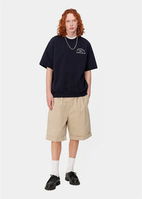 Carhartt WIP I033130 Mart wall stone washed shorts