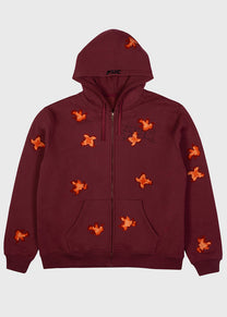 FUC Ants red hoodie