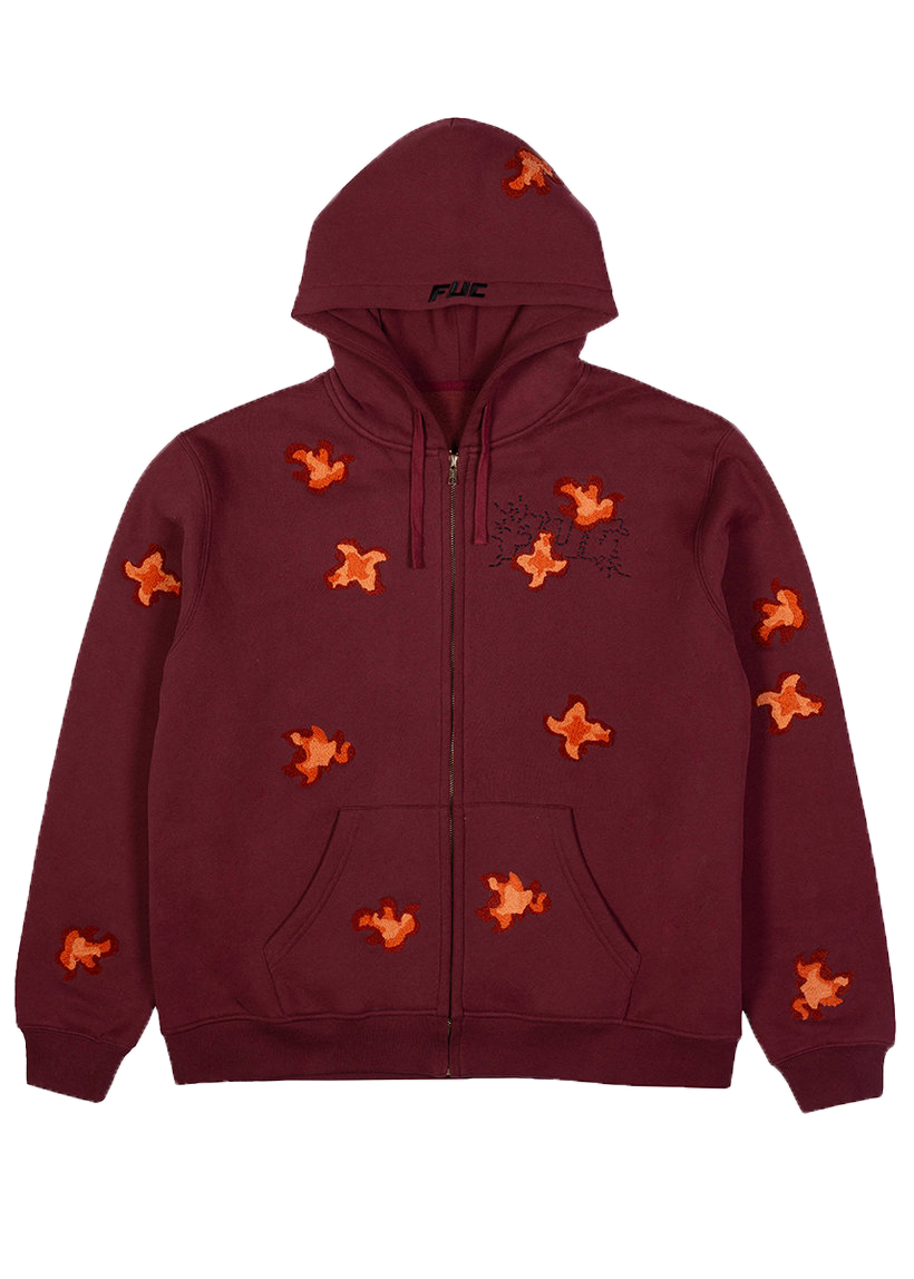 FUC Ants red hoodie