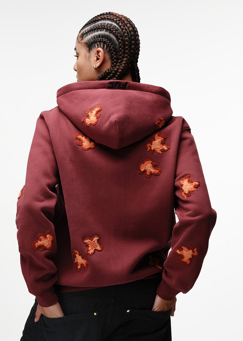FUC Ants red hoodie