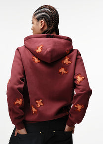 FUC Ants red hoodie