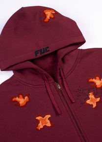 FUC Ants red hoodie